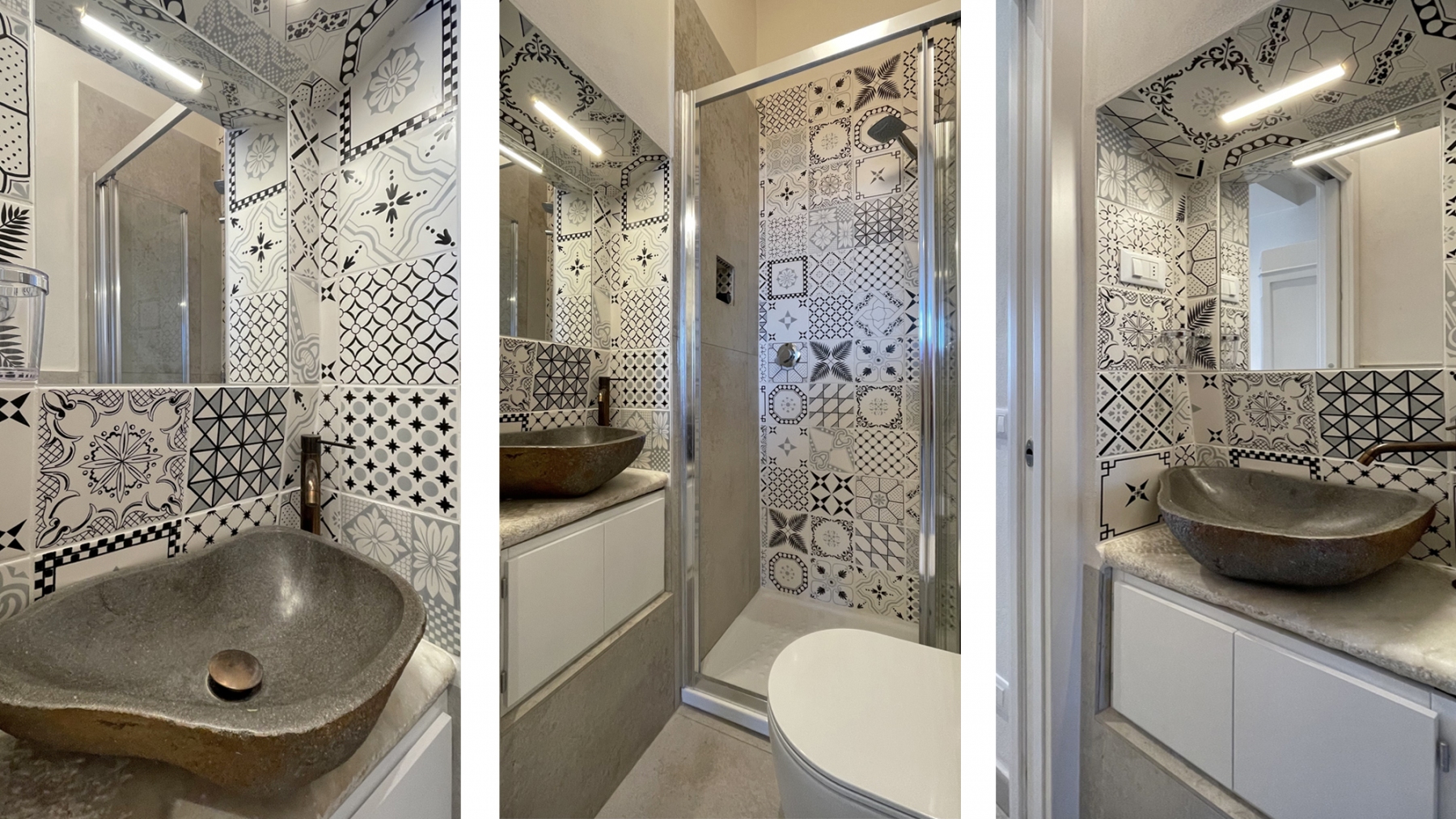 Collage del bagno