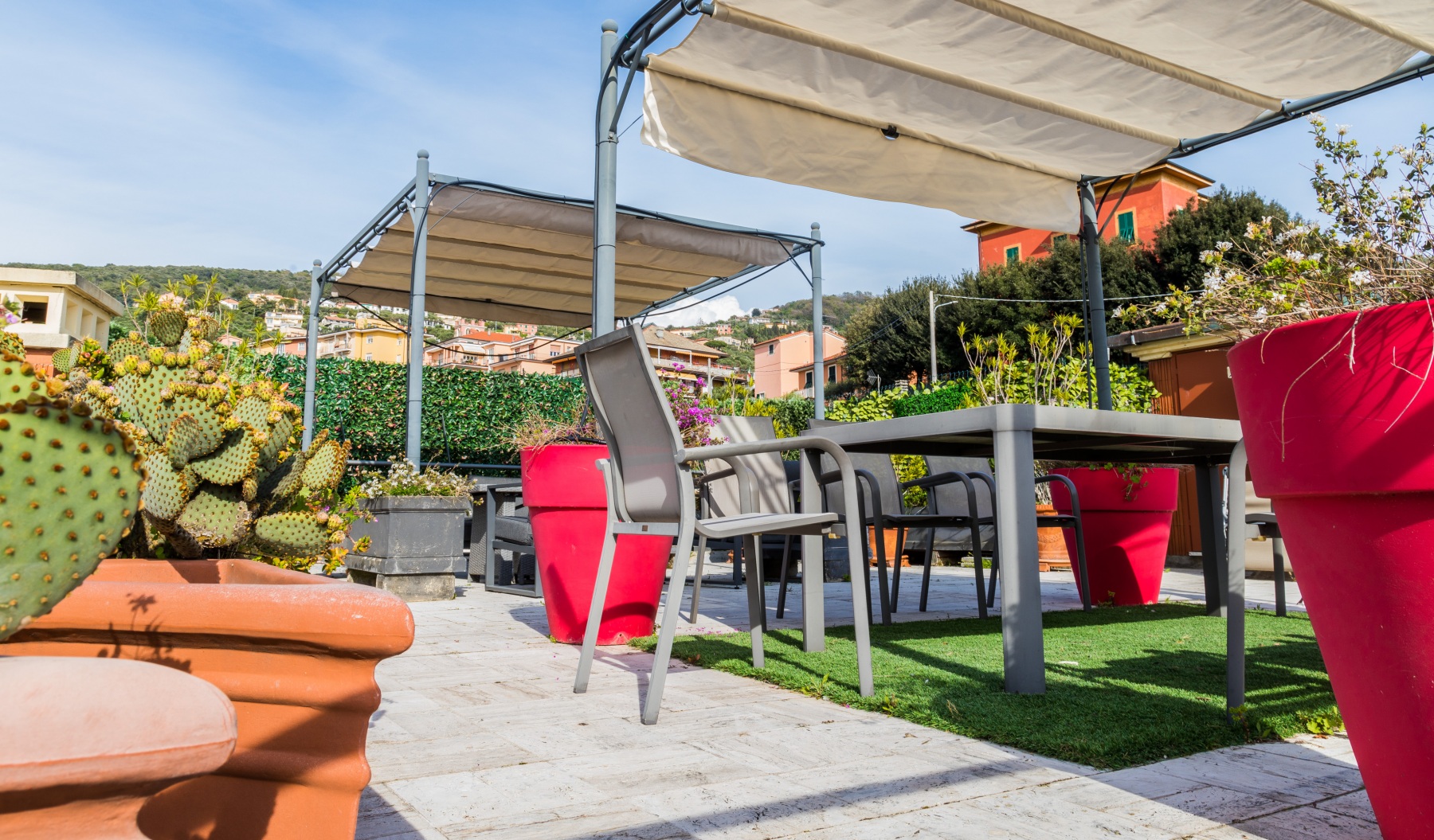 Terrazza attrezzata