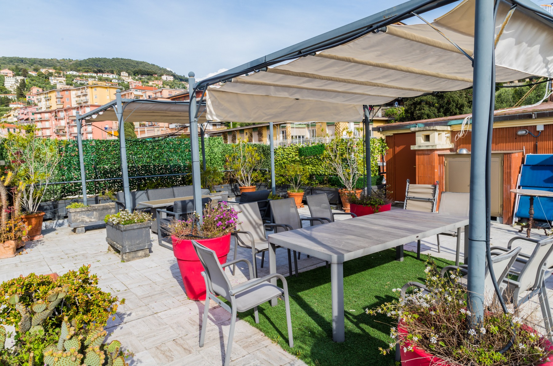 Terrazza attrezzata
